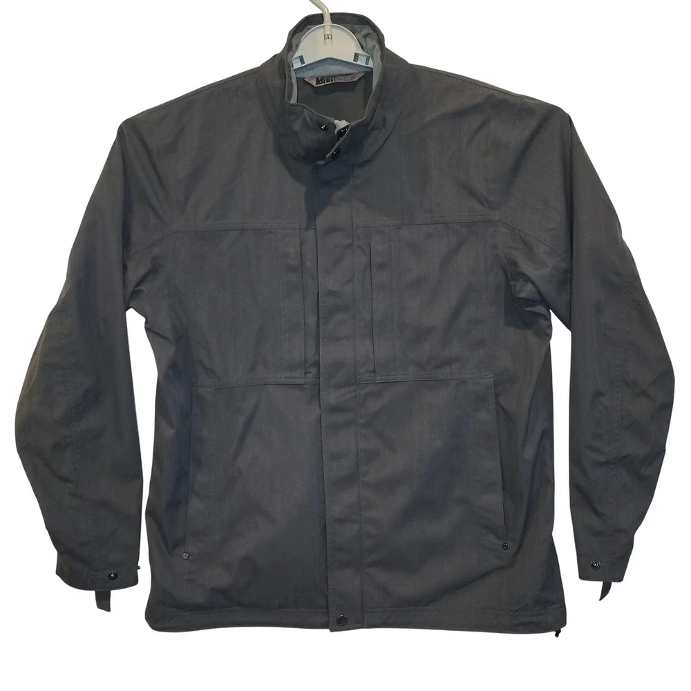 REI Co-op Softshell Jacket Full Zip Fleece Lined Black Men's Size Large